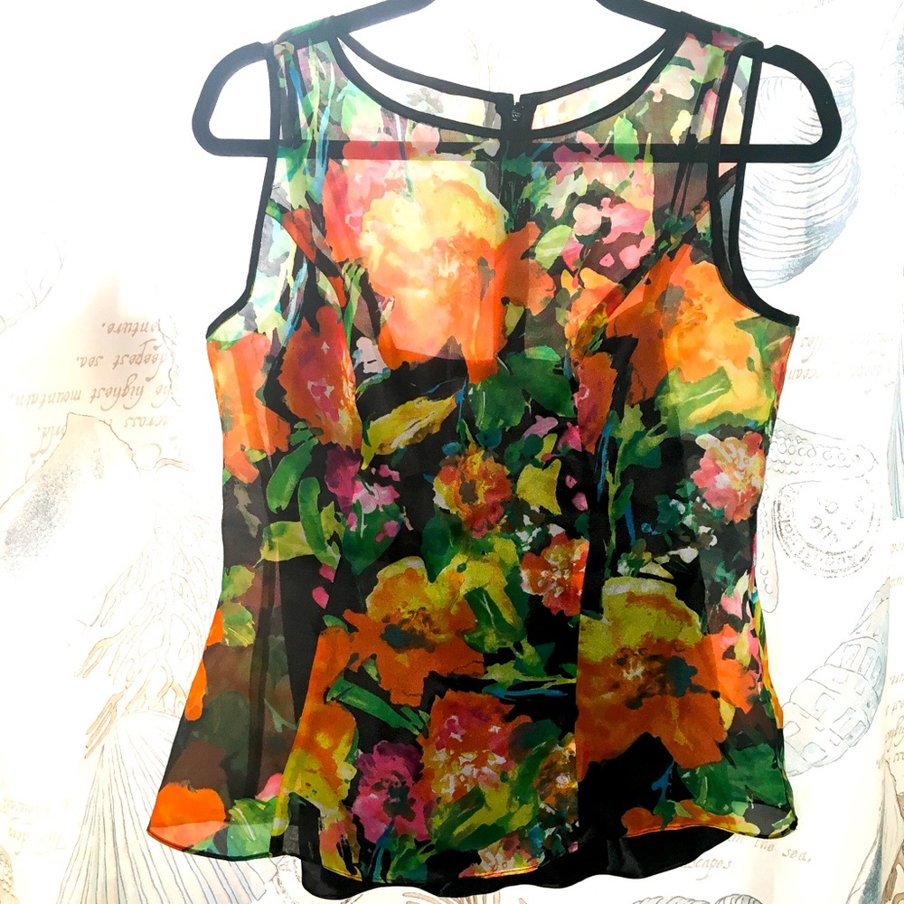3 for $75!!! Bellissima Fashions floral dress tank, Medium.